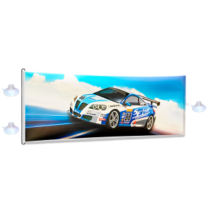 Tapasol corredizo carro azul