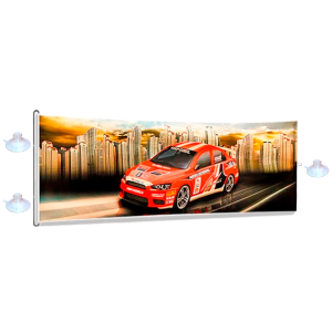 Tapasol corredizo carro rojo