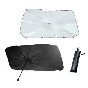 Tapasol aluminio doble cara paragua