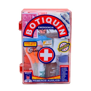 botiquin acrilico rojo