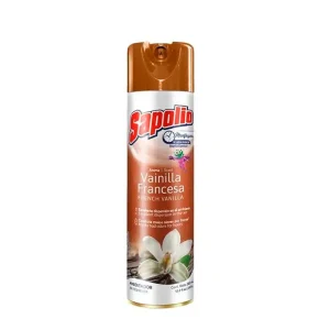 Aromatizador aerosol sapolio vainilla francesa 360ml
