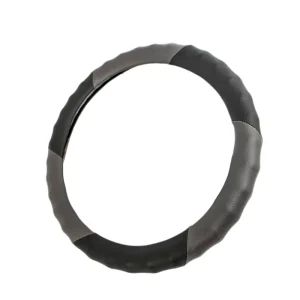 Cubrevolante auto 2 colores plomo