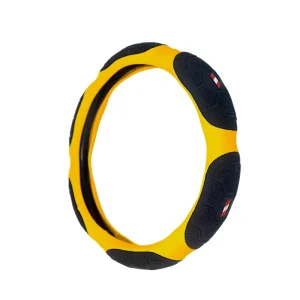 cubrevolante auto chinchon pelota amarillo injer