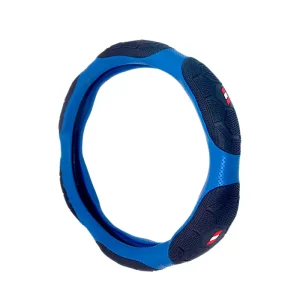 Cubrevolante auto chinchon pelota azul injer