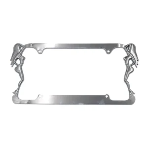 Portaplaca metal lady