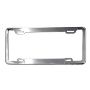 Portaplaca metal 01 sin letra nac