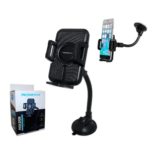 Portacelular c/brazo largo negro romax